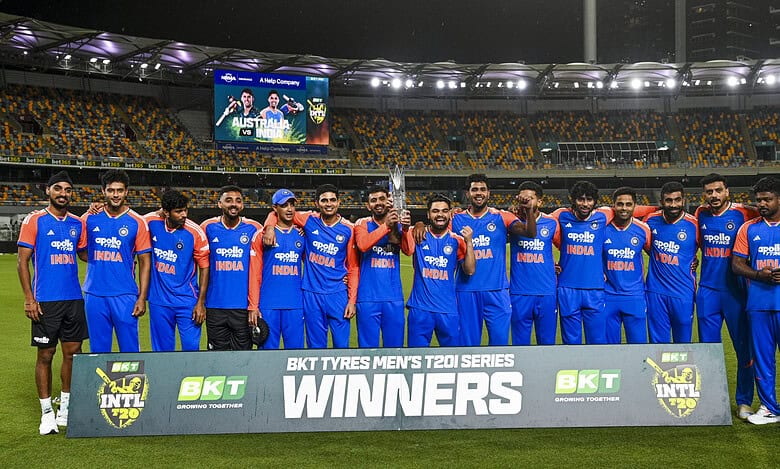 India wins T20 series against Australia
