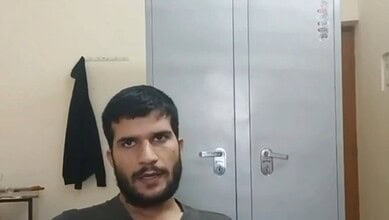 Umar Nabi seen justifying suicide bombing in undated video