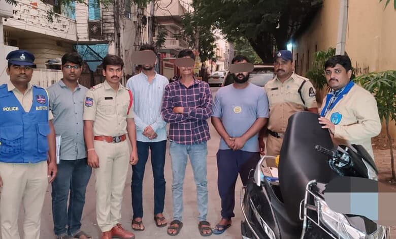 Three arrested in Chaderghat with ganja, live cartridges