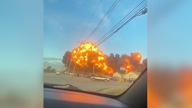 US plane crash