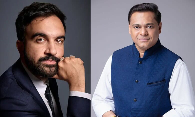 Mumbai BJP chief Aseem Satam (right) says No Khan will be mayor in the city after Zohran Mamdani's (right) win