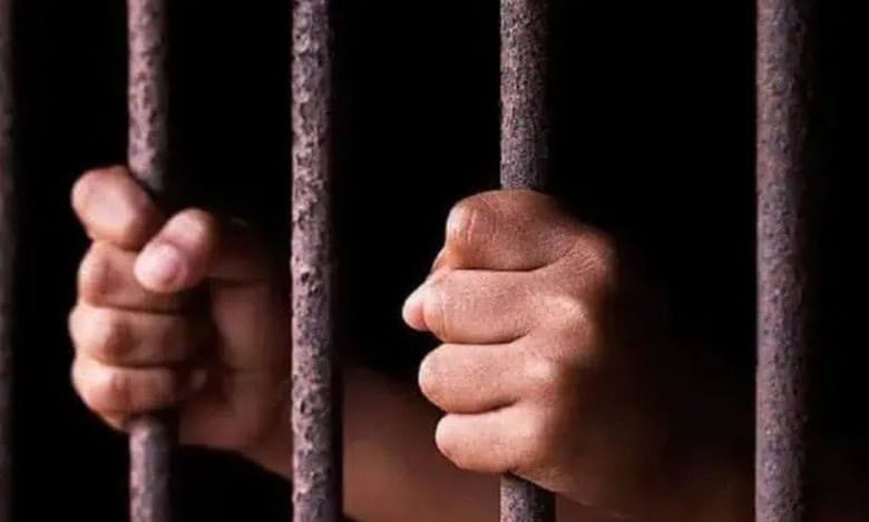 Representational image of an arrested person