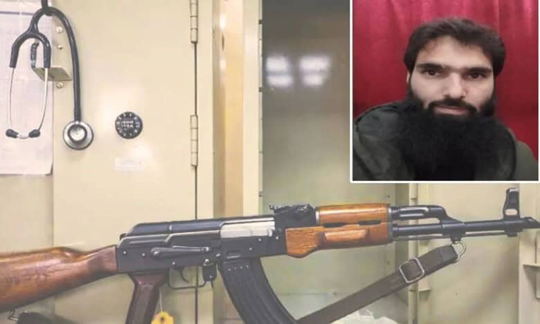 Kashmiri doctor was arrested in Faridabad for possessing huge ammunition at his rented house