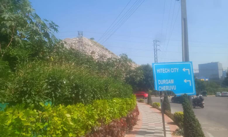 Hitech City garbage