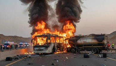 Madinah bus accident