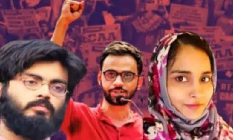 Activists Umar Khalid, Sharjeel Imam and Gulfishan Fatima