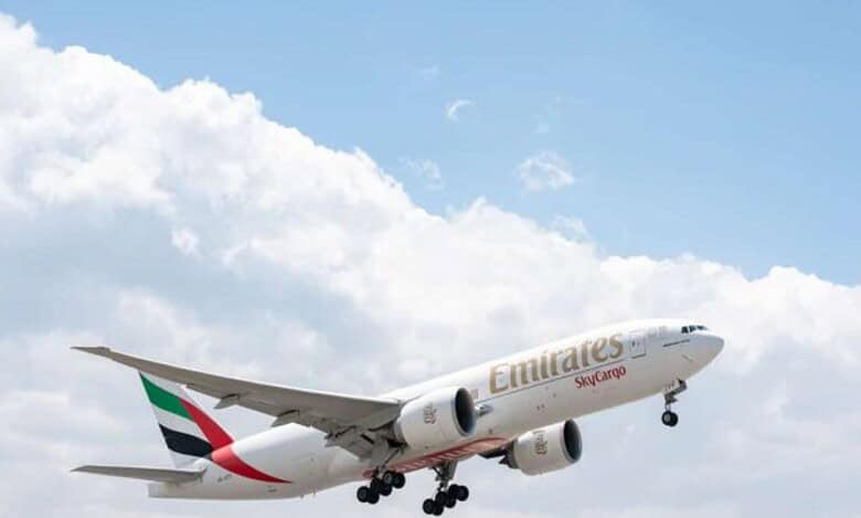 Image of an Emirates flight used for representational purposes