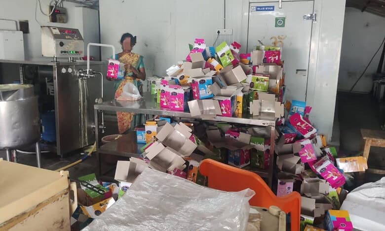 Food safety raid in Hyderabad