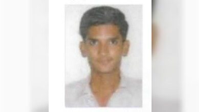A passport-style photograph of Abdul Shoeb Mohammed, the lone survivor of the Madinah bus accident.