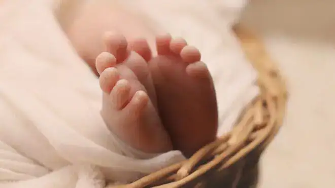 Representational image of a newborn baby