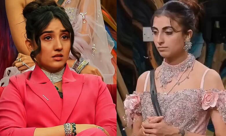 Bigg Boss 19 contestants Ashnoor Kaur and Farrhana Bhatt