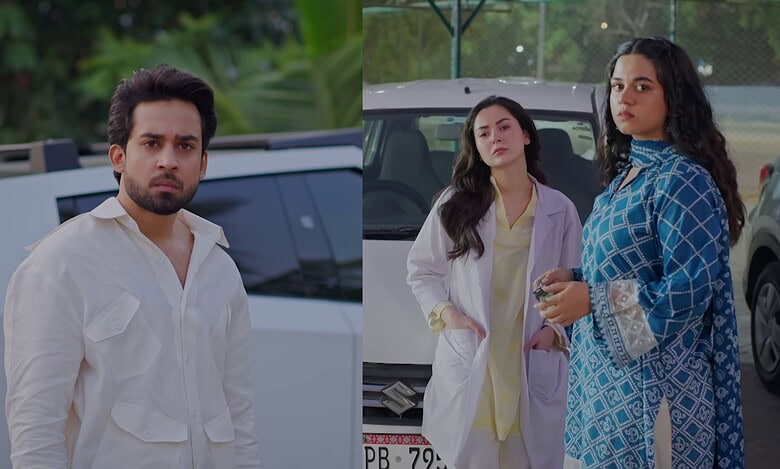 Hania Aamir and Bilal Abbas Khan from Meri Zindagi Hai Tu