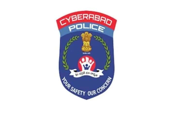 Image shows Cyberabad police's logo