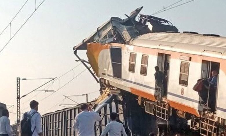 goods train collides in Chhattisgarh