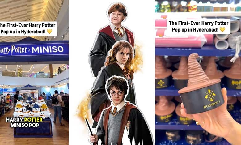 Harry Potter pop-up store in Hyderabad