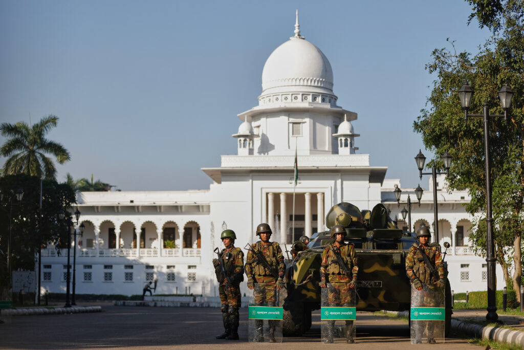 Security heightened in Dhaka ahead of verdict against Sheikh Hasina