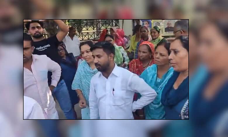 protests held at Maharshi Dayanand University after sanitation workers were told to prove their mestruation