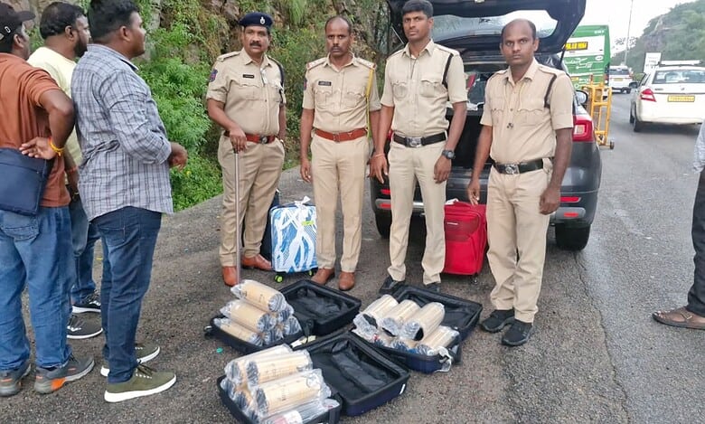 Telangana excise department conducts inspections at Pahad Sharif