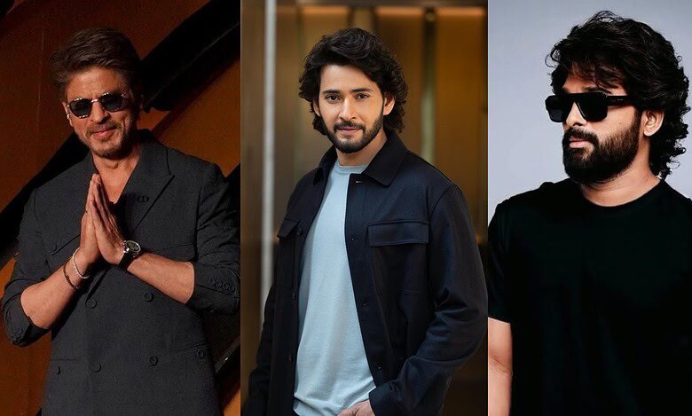 Shah Rukh Khan, Mahesh Babu and Allu Arjun