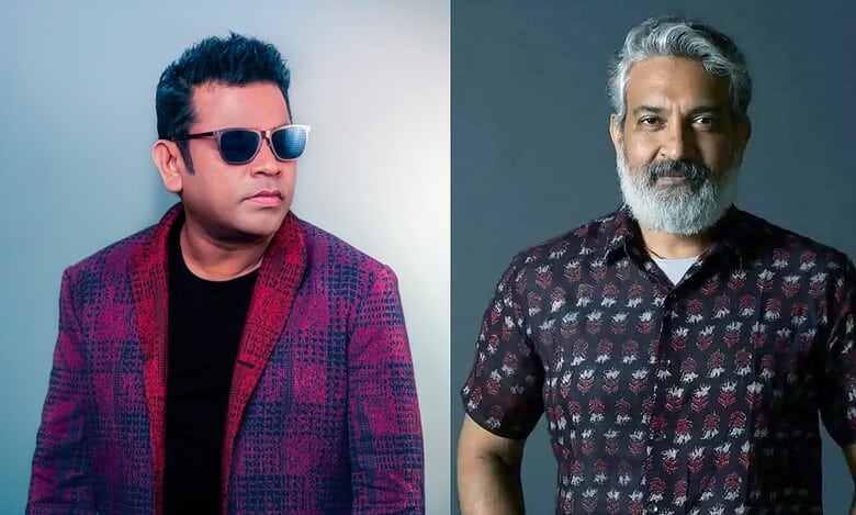AR Rahman and SS Rajamouli