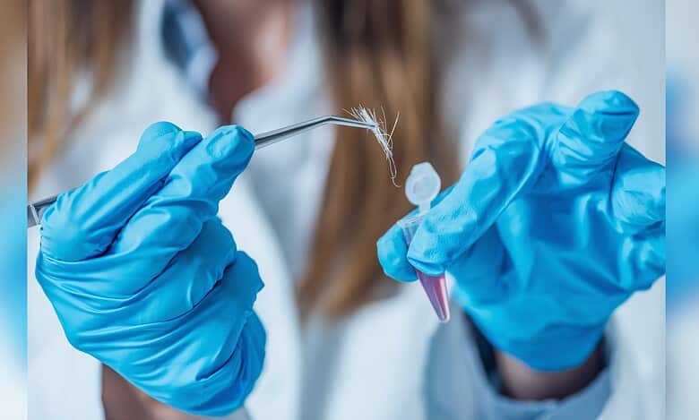 Forensic science representational image