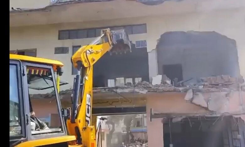 GHMC demolishes school in Old City of Hyderabad