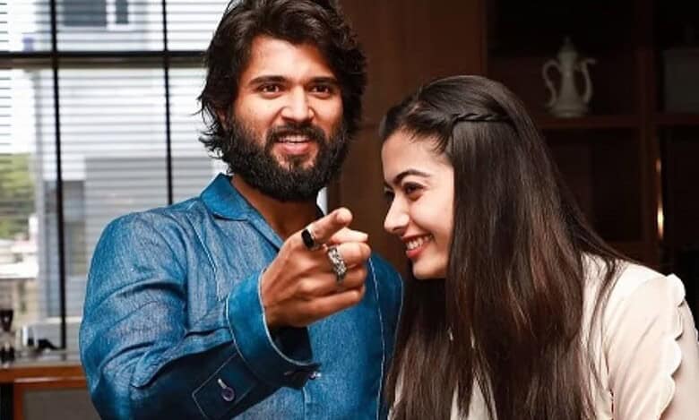 Vijay Deverakonda and Rashmika Mandanna