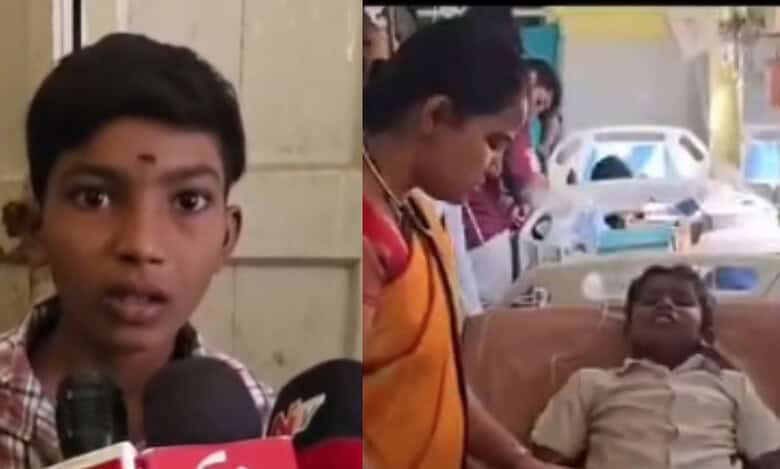 15 students fall ill after eating worm infested breakfast in Gadwal (1)