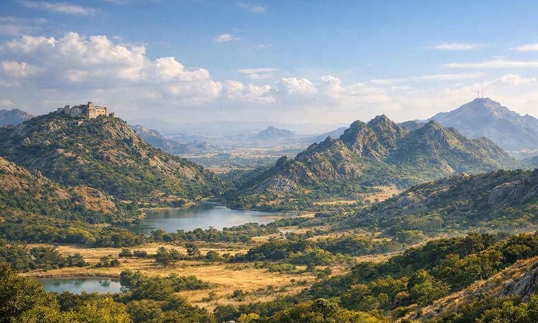 Aravallis hill range