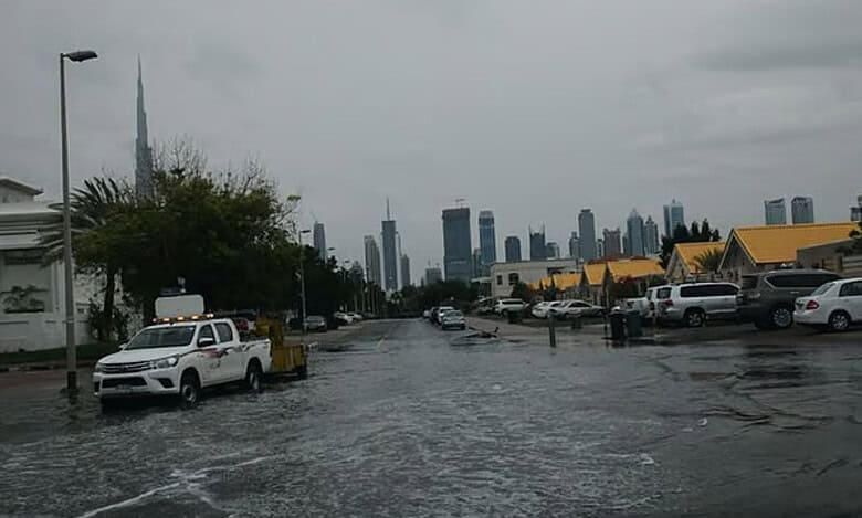 Dubai's severe thunderstorm