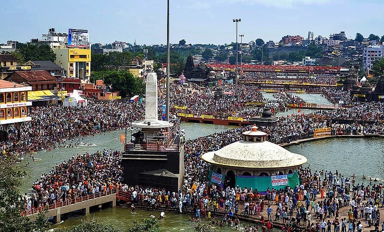 Nashik Kumbh Mela archive picture from wikipedia