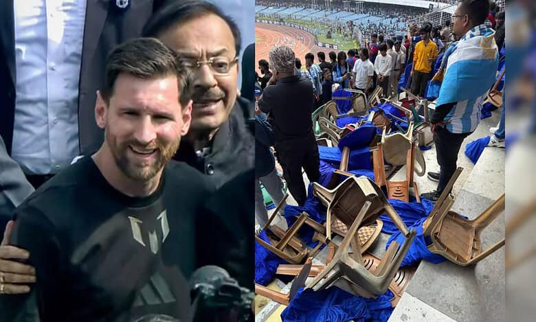 Messi in kolkata