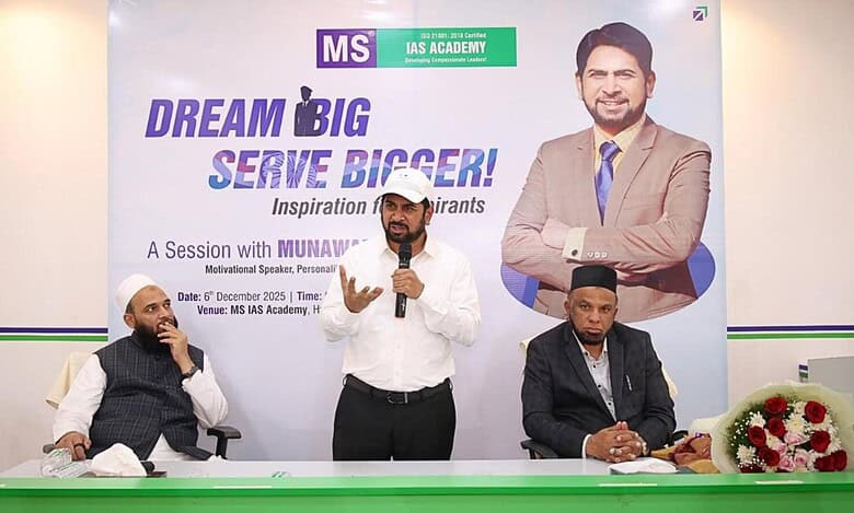 Motivational speaker Munawar Zama