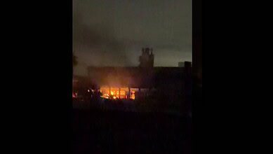 A wedding celebration in Gaza is bombed by Israel
