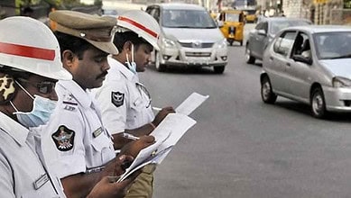 Rachakonda police traffic violations 2025