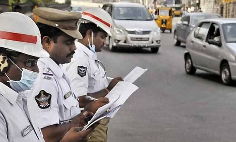 Rachakonda police traffic violations 2025