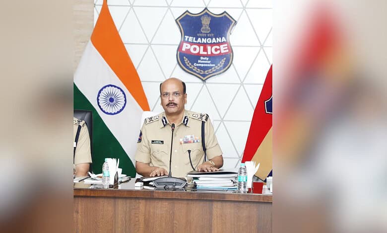 Telangana DGP B Shivadhar Reddy