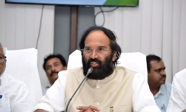 Telangana Irrigation Minister N Uttam Kumar Reddy