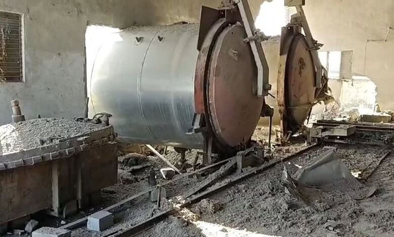Blast in a cement factory in Suryapet