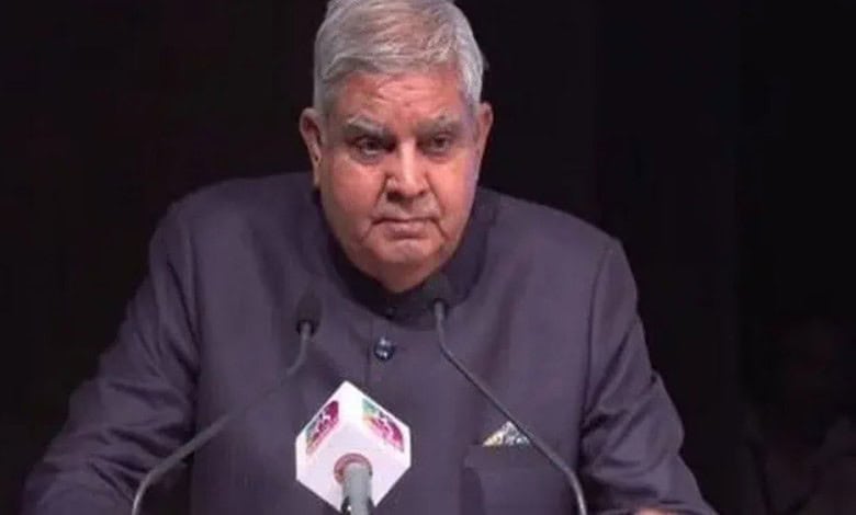 Former India Vice President Jagdeep Dhankar