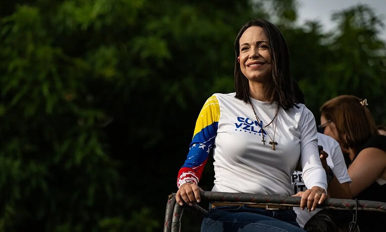 Opposition leader María Corina Machado