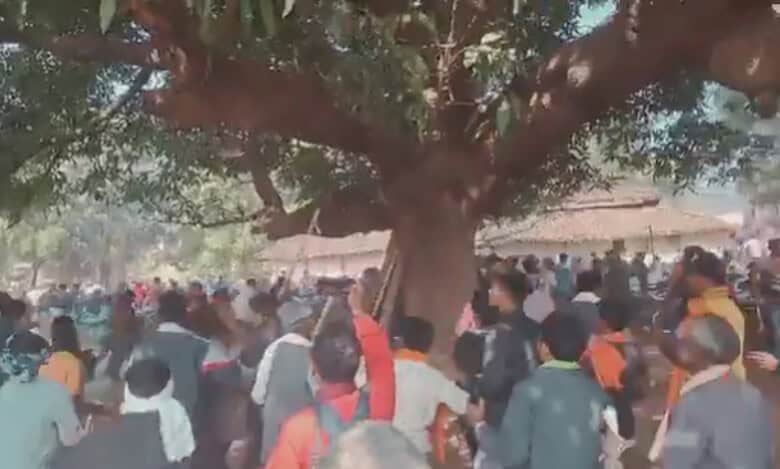 Violence in Chhattisgarh’s Kanker district, after buriall disputeViolence in Chhattisgarh’s Kanker district, after burial dispute