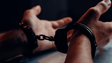arrested