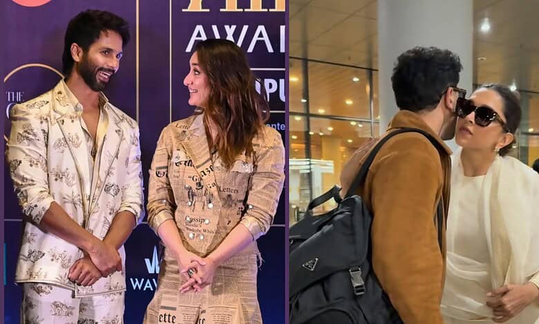 Shahid Kapoor, Kareena Kapoor, Ranbir Kapoor and Deepika Padukone