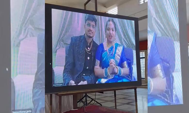 couple attend reception online after IndiGo flights cancelled