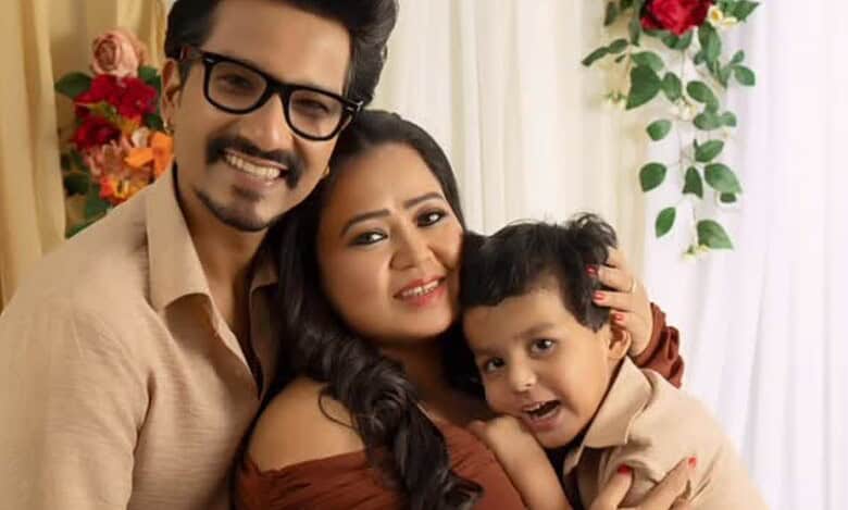 Haarsh Limbachiyaa and Bharti Singh