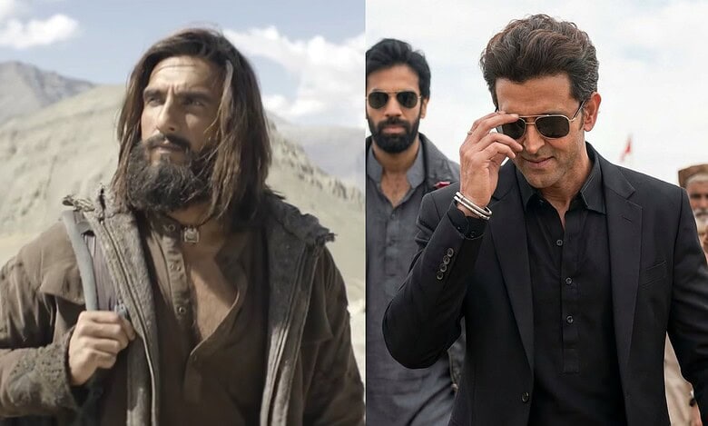 Ranveer Singh and Hrithik Roshan