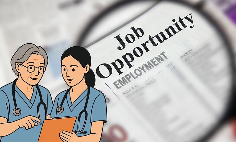 Medical job opportunities, healthcare employment, nursing and doctor job listings.