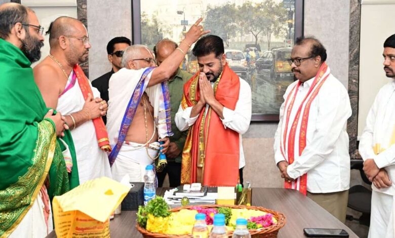 Image of Telangana CM Revanth Reddy.