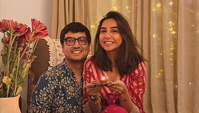 Prajakta Koli and her husband